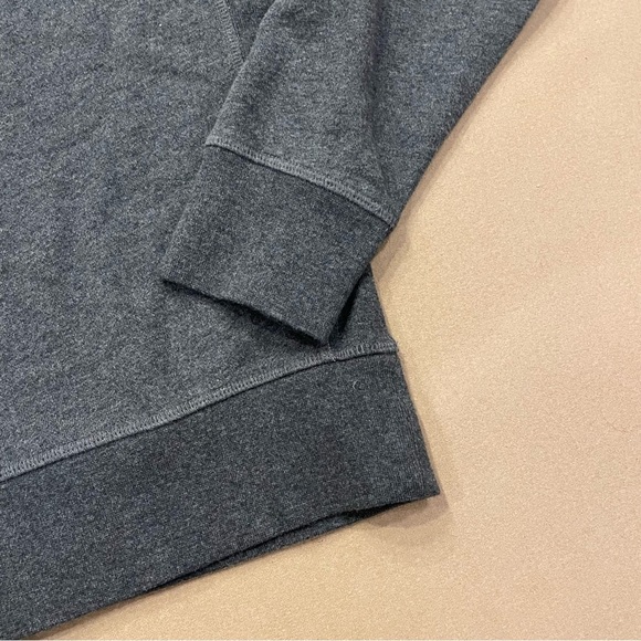 Men’s Mott & Bow French Terry Sweatshirt Hooper Charcoal Heather Size Medium - Picture 2 of 8